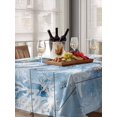 thumbnail image 6 of Coastal Octopus Table Cloth, Nautical Sea Starfish Coral Wooden Grain Waterproof Tablecloth for Rectangle Tables, Reusable Washable Fabric Table Cover for Restaurant Kitchen Dining Tables 60"x102", 6 of 6