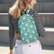 thumbnail image 5 of Fotbe Pig And Flower Mochila de Lona con Estampado, Mochila Duradera, Mochila Versátil de Alta Calidad, Mochila Compacta Vintage-Medium, 5 of 5
