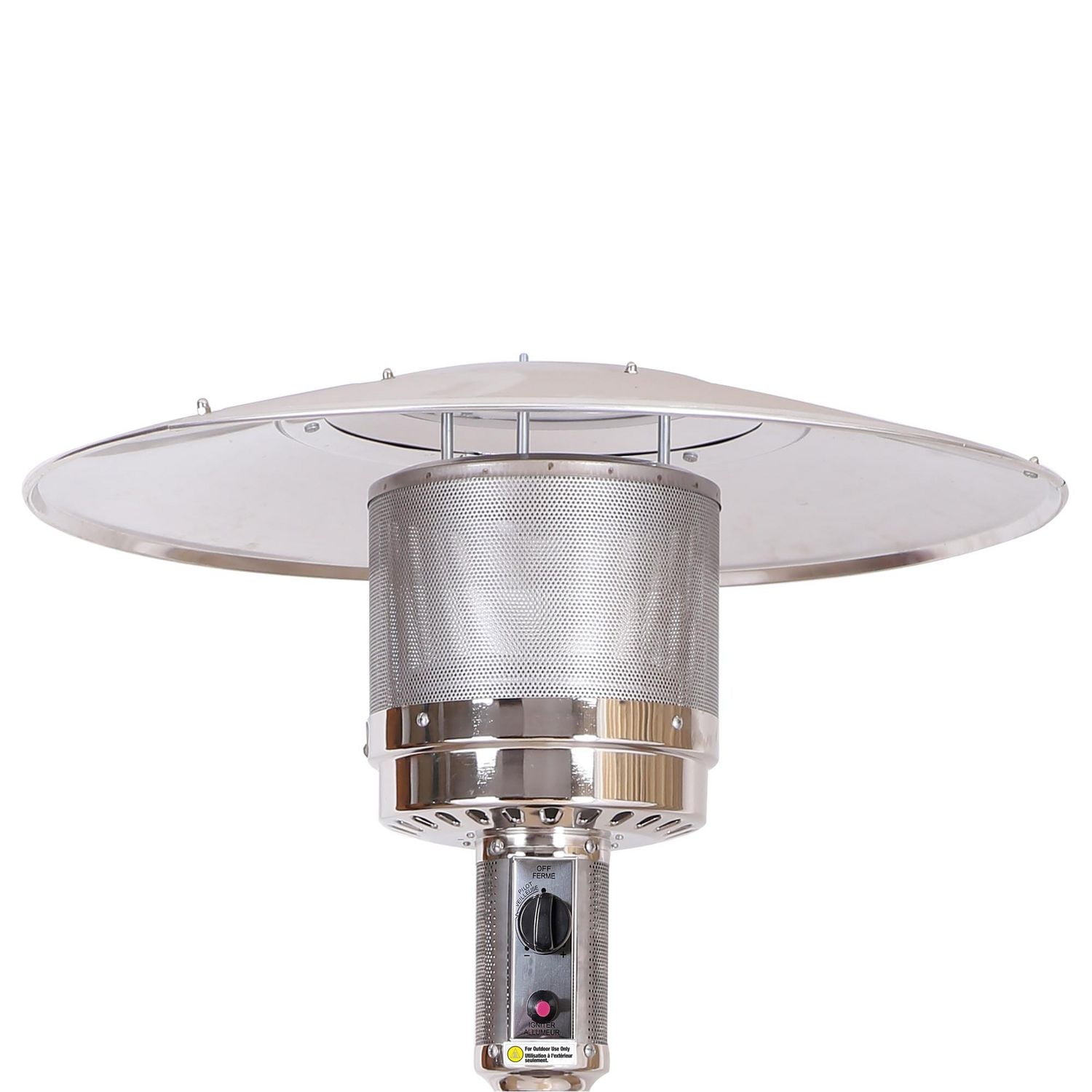 Flat Top Patio Heater, Grey