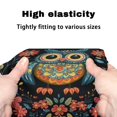 thumbnail image 6 of HELLHERO Owl Floral Pattern Set of 2 Piece Walker Seat Covers with Breathable Washable, Fleece Fabric Rollator Walker Seat and Backrest Covers for Neighborhoods Streets, 6 of 8