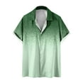 thumbnail image 2 of Mefallenssiah Mode Hommes Confortable Impression Manches Courtes Col Chemise Chemisier, 2 of 5