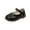 Black, variant on asdoklhq Girl's Shoes,Spring and Autumn Girls Uniform Shoes Performance Casual Single Shoes Small Leather Shoes