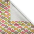 thumbnail image 4 of Ambesonne Scale Window Valance, Retro Half Circle Motif, 54" X 18", Multicolor, 4 of 5