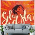 thumbnail image 4 of Orinice Good Vibes Tapestry Wall Hanging Unique Style Graphic Art for Home Decor in Living Room Bedroom Apartment Farmhouse Dorm 40x30inch, 4 of 6