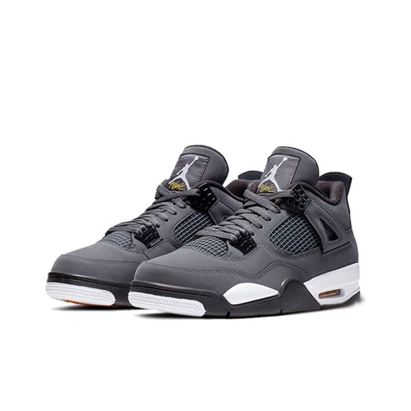 Refurbished Jordan 4 308497-007 Men's Vintage Retro Sneaker, Size: 8.5, Cool Grey