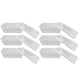 thumbnail image 4 of Fiambrera desechable para microondas, contenedor de comida Rectangular transparente desechable con tapa, 750ML, 10 Uds., 4 of 8