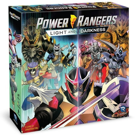 Power Rangers Heroes of the Grid: Light & Darkness Expansion - RPG Boardgame, Renegade Game Studios, Role Playing, Ages 14 , 2-5 Players, 45-60 Minute Play Time