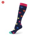 thumbnail image 3 of CAROOTU Compression Socks for Women & Men Circulation-Compression Socks 20-30 mmHg for Running Sport Nurse, 3 of 7