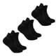 thumbnail image 4 of 3 pares de calcetines deportivos para correr para hombre, calcetines negros más gruesos absorbentes para el sudor, transpirables, de secado rápido, para correr, 4 of 8