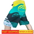 thumbnail image 2 of Pantalones cortos de natación de talla grande para hombre, Bermudas para surfear, traje de baño de ajuste seco, bañadores para correr, pantalones de playa Fivean unisex, 2 of 2