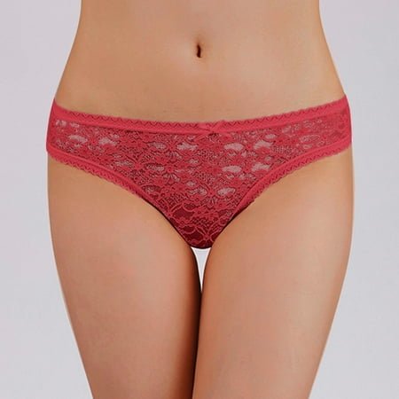 

LEEy-world Underwear Women Women s ComfortFlex Fit Microfiber Panties Moisture Wicking Underwear Cooling and Breathable Red