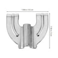 thumbnail image 2 of SWETRACE 4Pcs Aluminum Alloy Drum Claw Hook for Bass Drum Hardware Silver 1.4x1.2x0.4in, 2 of 8