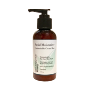 Facial Moisturizer, Unscented Cream Base, 90%+ Organic, 4 oz.