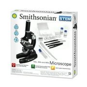 Smithsonian Child Optical Microscope Kit with 150x 450x 900x Magnification