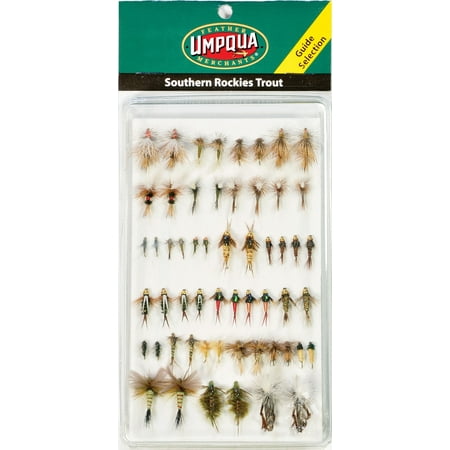Umpqua Southern Rockies Trout Fly Fishing Deluxe and Guide Fly Selections (Best Trout Fishing In Southern California)
