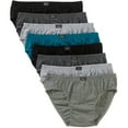 thumbnail image 1 of Hanes Men's 8-Pack X-Temp Low Rise Sport Briefs, Assorted, XX-Large, 1 of 1