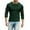 Army Green, variant on uikmnh Mens T Shirts Men's Soft T Shirt Hem Lightweight Long Sleeve Casual Basic Tee Shirt Size:M