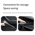 thumbnail image 4 of 【2025 Upgrade】Car Windshield Sunshade 56x31 Inch Medium Universal Fit Vinyl Heat-Blocking Coating Spring-Loaded Edges Rapid Cooling Protects Interior Trim, 4 of 7