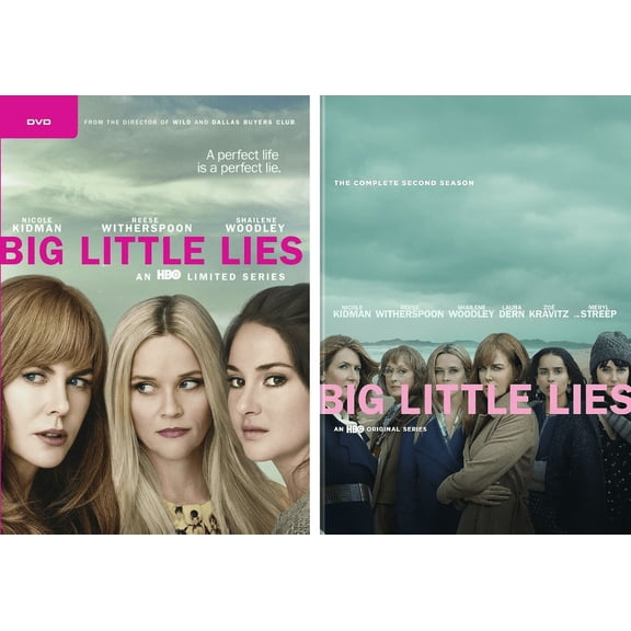 Big Little Lies Complete Series Seasons 1-2 (DVD)