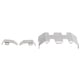 thumbnail image 1 of Placa de deslizamiento RC, placas protectoras de armadura resistentes al desgaste, instalación directa para Axial SCX24 90081 RC Model Car Professionals Repair and Replace RC Car ANGGREK Otros, 1 of 8