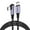 Elbow, variant on T-HOTLYST 480Mbps USB C To Type C Cable 100W Fast Charging Mobile Phone Charging Cord 25cm Short Extension Cable for Cellphone