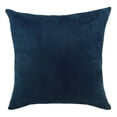 thumbnail image 2 of simhoa Bright Color Pillow Case Velvet Decorative Square Throw Pillow Covers For Sofa Dark Blue-45x45cm, 2 of 8