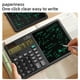 thumbnail image 4 of Calculadora de escritorio de 12 dígitos con gran bloc de notas LCD para escritura a mano | Alimentado por energía solar y respaldo de batería | Funciones estándar de oficina/hogar | Pantalla de, 4 of 9