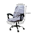 thumbnail image 3 of Funda de asiento Macarena Funda estirable para silla de oficina Funda de asiento, 3 of 9