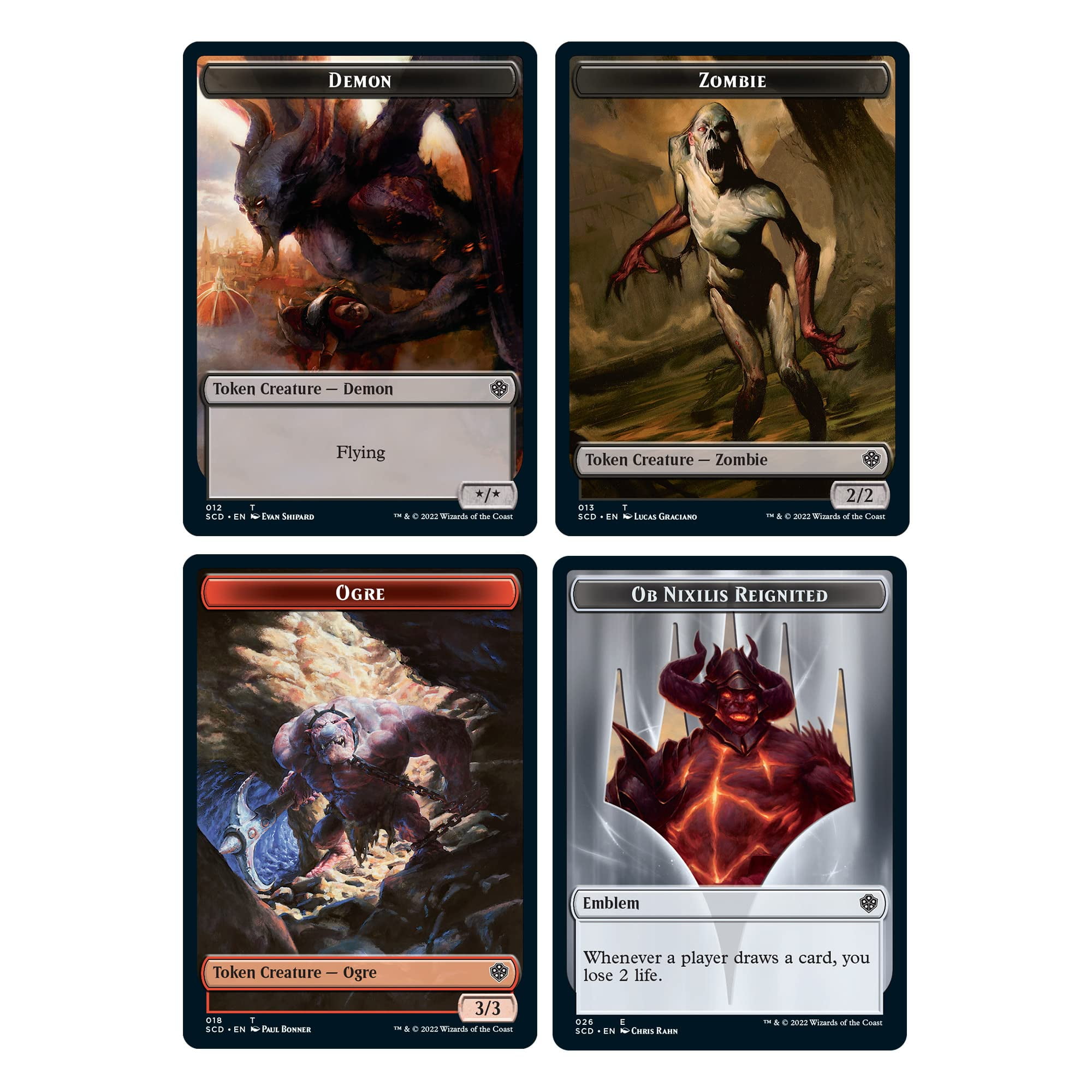 Magic: The Gathering Starter Commander Deck - Chaos Incarnate (Black-Red) | Ready-to-Play Deck for Beginners and Fans | Ages 13+ | Collectible Card Games