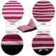 thumbnail image 2 of Bolsa de Frijol perfecl Organizador de animales de peluche Suave Raya roja, 2 of 8