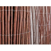 Backyard X-Scapes Natural Willow Rolled Panel Fence Natural 96 in L x 72 in H