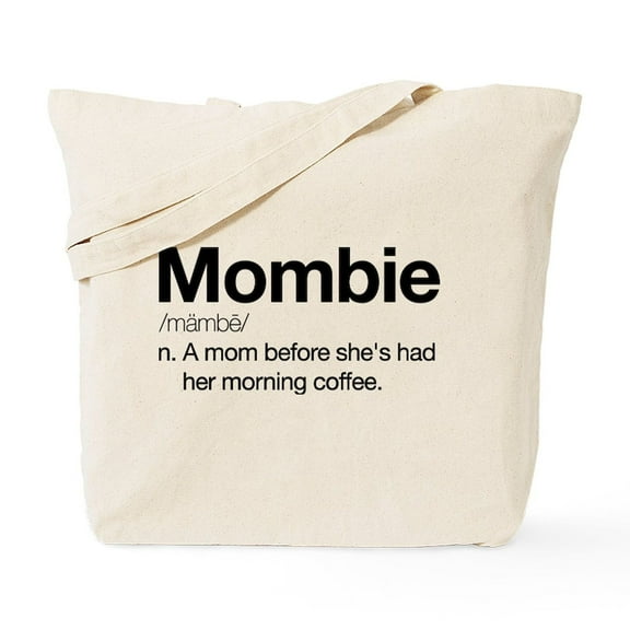 CafePress - Mombie Tote Bag - Unisex Canvas Tote Bag, Beige, 1-Piece