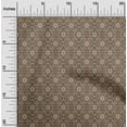 thumbnail image 2 of oneOone Polyester Spandex Tawny Brown Fabric Damask Craft Projects Decor Fabric Printed By The Yard 56 Inch Wide, 2 of 5