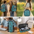 thumbnail image 5 of Yspwyqan Blue Dachshund Dog Backpack Set 4Pcs with Lunch Box Pencil Case Water Bottle, Multi-Pocket Lightweight Bookbag for Elementary Middle School Travel, 5 of 7