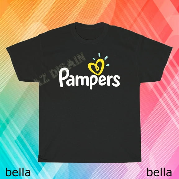 New Pampers logo T-Shirt Funny Size S to 5XL