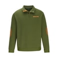 thumbnail image 4 of Gspmoly T-Shirt Homme, Manches Longues Couleur Unie Col Rond Bouton Mode Blouse Automne Haut Homme jusqu'à 70 % de Réduction, 4 of 6