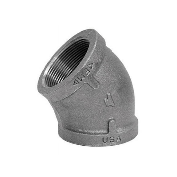 Anvil 1-1/2 in. FPT X 1-1/2 in. D FPT Black Malleable Iron Elbow