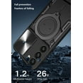 thumbnail image 5 of Xilaimitoo for Samsung Galaxy S23 Plus 5G Case, S23 Plus Case with Slide Camera Cover, Military-Grade Phone Case with Upgrade Kickstand for Samsung S23 Plus, Silver, 5 of 7