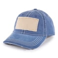 thumbnail image 2 of Blank and Custom Outdoor Cap OC902 Heavy Washed Patch Cap-Navy, 2 of 3