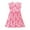 D, variant on TIREOW Girls Summer Floral Dress Casual Ruffled Sleeveless Round Neck Dresses Beach Ethnic Cotton Silk Dress
