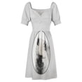thumbnail image 4 of Keeshond Puppy (Drawing) Sleeveless Dress women's evening dresses 2024 dress korean style dresses for special events, 4 of 6
