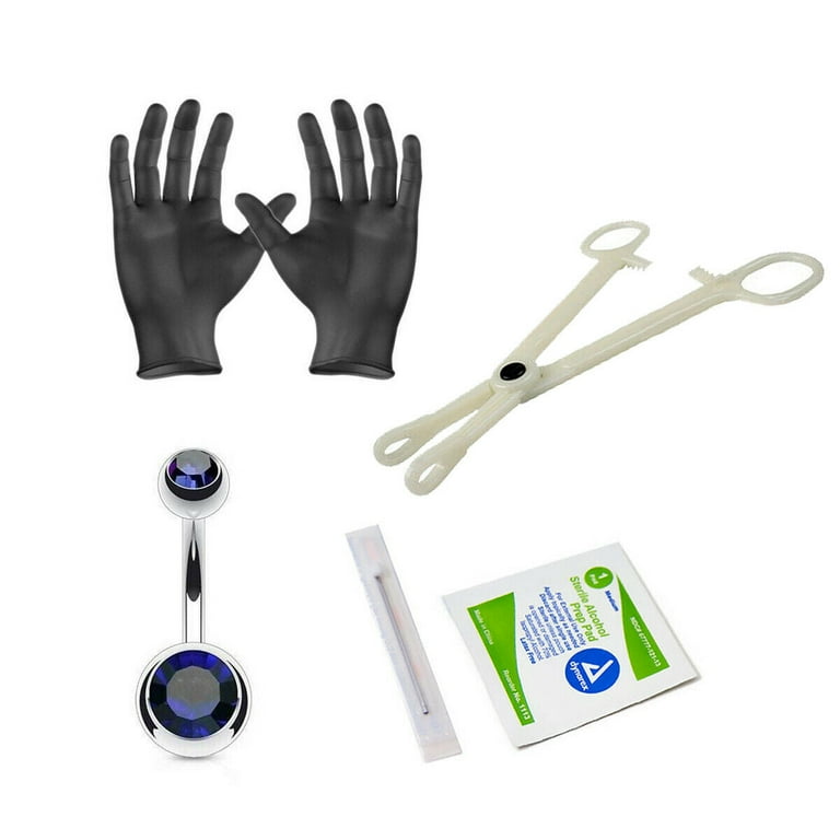 Walmart belly button piercing kit clearance