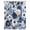 LightSteelBlue CornflowerBlue White, variant on Blue Flower Waterproof Fabric Shower Curtain,Vintage Ink Rose Floral Spring Botanical Waterproof Fabric Shower Curtain for Bathroom Curtains Bathtubs Shower Curtains with 12 Hooks Extra Long 72x96