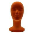 thumbnail image 1 of Flocking Foam Female Head Model Wig Hat Holder DIY Props Headwear Display Mold, 1 of 9