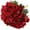 A-red, variant on 3 Bunches Artificial Flowers Silk Roses Buds Realistic Bouquet Arrangement for Decoration Wedding Party Centerpieces (Light Pink)