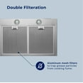 thumbnail image 4 of Hauslane Chef Series Base Model WM-530 30" Convertible Wall Mount Chimney Range Hood 120 Volts in Stainless Steel, 4 of 11