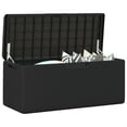 thumbnail image 4 of vidaXL Patio Storage Box with Seat Cushion Anthracite 92.5 gal PP, 4 of 19
