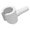 White, variant on Lego Yellow Minifigure Hands (lot of 10)