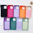 thumbnail image 3 of Slim Fit Case for iPhone 14 Pro Max, 2MM Camera Lens Sliding Design Sleek Candy Colors Protective Cover with Military Grade Soft Lining Silicone Skin-Friendly Shockproof Anti-Scratches Case,Black, 3 of 6