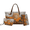 Cat Marigold Print, variant on Tutolipy Skeleton Violinist Print 3 Pack Portable Handbag Set for Ladies, Durable Waterproof Cosmetic Pouch for Daily Daily Commute Outdoor